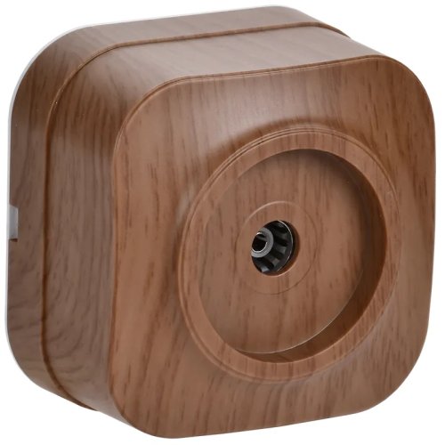 Розетка TV Оконечная накладная IEK Glory РТВ20-ХД 1-м. дуб фото Розетка TV Оконечная накладная IEK Glory РТВ20-ХД 1-м. дуб картинка